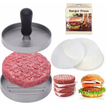 Presse à hamburgers, moule en aluminium, outil de cuisine pour la maison