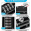 Carriage Bolt, Round Bolt, Flush Door Latch, Padlock Galvanized Safety Device, Weatherproof(1pcs) 3