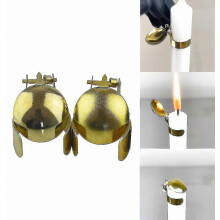 4 stuks kaarsendover, automatische brandblusser (exclusief kaarsen) voor thuis, slaapkamer en woonkamer