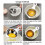 Stainless Steel Egg Strainer Spoon Filter Kitchen Baking Tools Home 3