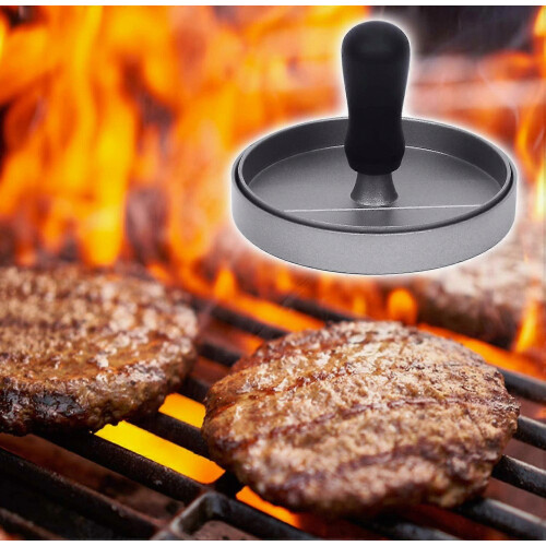 Hamburger Patty Maker Burger Press Stamper Aluminum Mould Cooking Helper Tools Home Kitchen 2