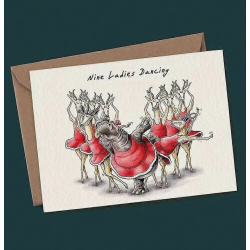 Weihnachtskarten-Set „Zwölf Tage Weihnachten“ (12 Stück) 2