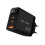 LCD wall charger USB socket + USB-Cx2 PD 65W GAN black wattmeter 1
