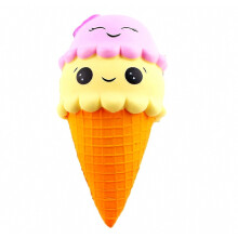 Squishies ijsjesspeelgoed, collectie squishy's met een langzame vering en ijsgeur, zacht knijpspeelgoed voor stressverlichting voor kinderen en volwas