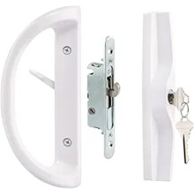 Aluminum Sliding Window Handle Lock, Sliding Window with Handle Lock for Security, Easy to Use and Store, Great Value for Everyday Use