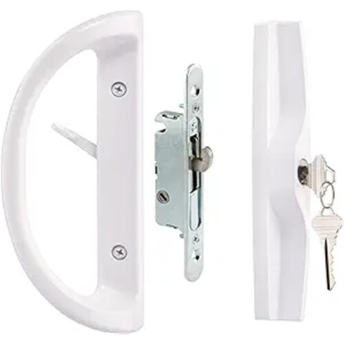 Aluminum Sliding Window Handle Lock, Sliding Window with Handle Lock for Security, Easy to Use and Store, Great Value for Everyday Use