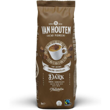 Van Houten Dark Ground Chocolate 1kg