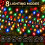 (720) Christmas LED Cluster Light Multicolor Xmas Tree Home Décor 10