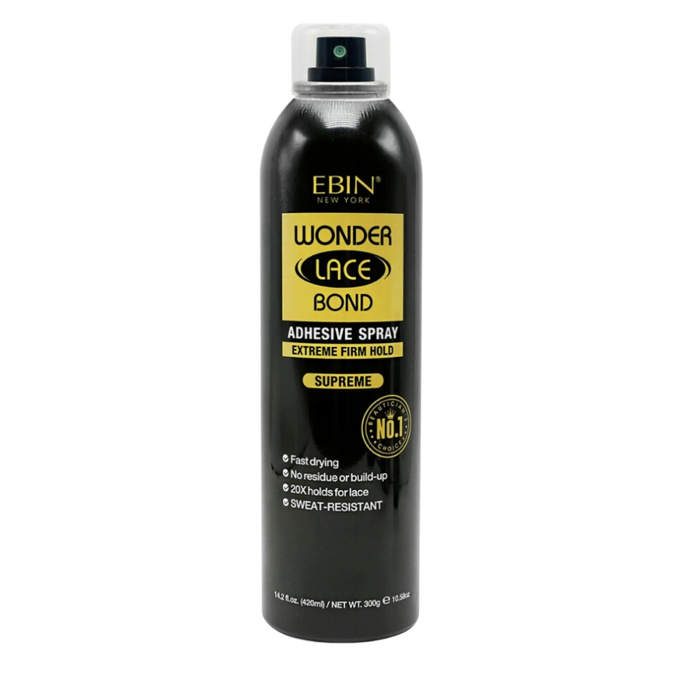 Ebin New York Ebin Wonder Lace Bond Adhesive Spray Extreme Firm Hold Supreme