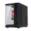 Gaming PC Computer Case RGB ATX Tempered Glass LED Panel Dual Chamber - Black 11