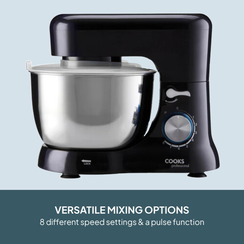 Cooks Professional Cooks Professional 4.5L Stand Mixer | Black 1