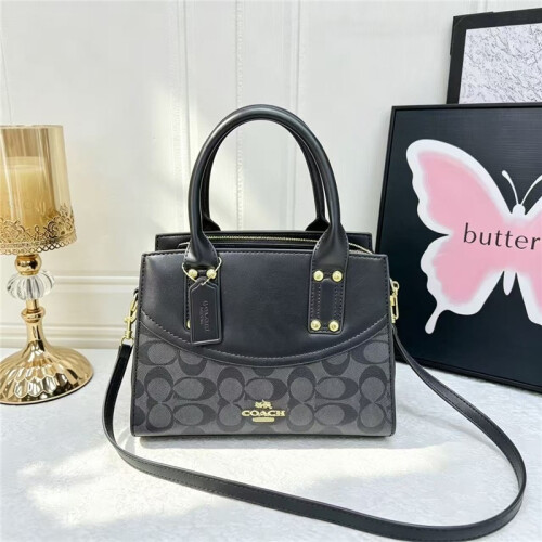 (Black) Sweet style flip bag