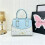 (Blue) Sweet style flip bag 1