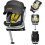 Baby 360 Rotating Car Seat,5-Point harness,adjustable headrest, UV-protective canopy + support leg 1