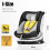 Baby 360 Rotating Car Seat,5-Point harness,adjustable headrest, UV-protective canopy + support leg 2