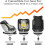 Baby 360 Rotating Car Seat,5-Point harness,adjustable headrest, UV-protective canopy + support leg 3