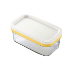 2 in 1 Butter Slicer & Storage Container Wire Cutter Lid Dish Plastic S2K6JY67