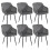 (Dark Grey, Set of 6) GOEURVANT Dining Chairs 2