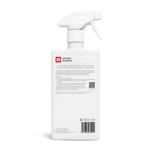 Autoglym Autoglym Interior Shampoo, Car Upholstery Cleaner, 500ml 1