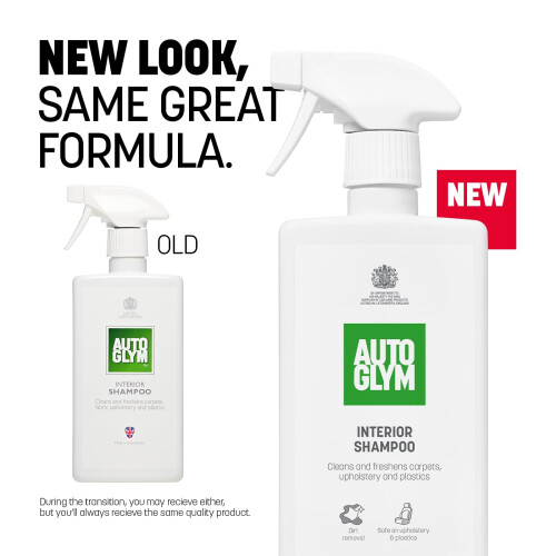 Autoglym Autoglym Interior Shampoo, Car Upholstery Cleaner, 500ml 2