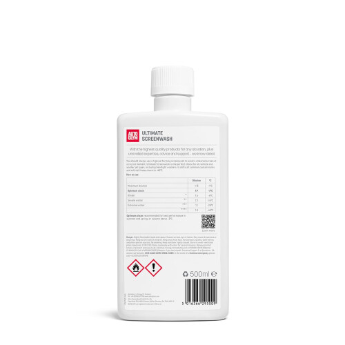Autoglym Autoglym Ultimate Screenwash, Concentrated, 500ml 1
