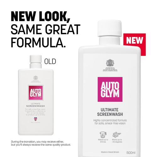 Autoglym Autoglym Ultimate Screenwash, Concentrated, 500ml 2