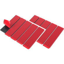Number Plate Sticky Pads 10 Strips – Extra Strong Double Sided Sticky Pads for Car Number Plates, Heavy Duty Adhesive Pads for Registration & Licens