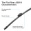 Bosch Bosch Rear Wiper A 281 H - 1 Replacement Blade for Rear Window - 280 mm 6