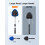 AstroAI Car Windscreen Cleaner Tool with 4 Reusable Microfiber Pads, Blue 2