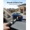 AstroAI Car Windscreen Cleaner Tool with 4 Reusable Microfiber Pads, Blue 3