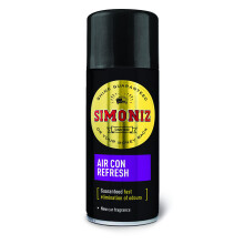SIMONIZ Air Freshener and Conditioning Cleaner, Car Interior Sanitiser to Eliminate Bad Smells & Bacteria, Fresh Fragrance, 150ml