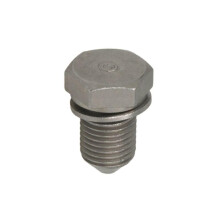 febi bilstein 15374 Oil Drain Plug with seal ring, 1 unit