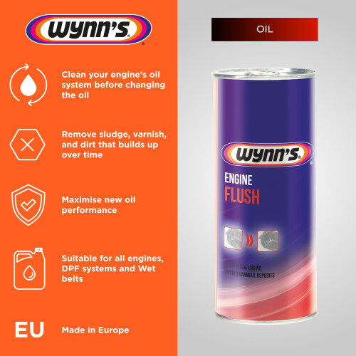 Wynns Wynn's Engine Oil Flush Cleans Inside Engine & Removes Harmful Deposits 425ml 2