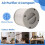 Air Purifier Filter Compatible with  Air Purifier 4 Compact Filter  Air Purifier PM 2.5 with Activated Carbon Filter 5