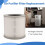 Air Purifier Filter Compatible with  Air Purifier 4 Compact Filter  Air Purifier PM 2.5 with Activated Carbon Filter 3