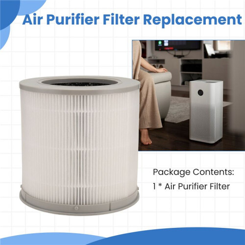 Air Purifier Filter Compatible with  Air Purifier 4 Compact Filter  Air Purifier PM 2.5 with Activated Carbon Filter 2