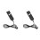 2X Electric Recliner Chairs Controller 2 Button 5 Pins Hand  for Home Appliance Adjustable Bed 2