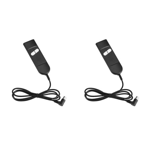 2X Electric Recliner Chairs Controller 2 Button 5 Pins Hand  for Home Appliance Adjustable Bed 1