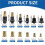 Set di 12 Pinze per Rivetti, Dadi A Pressione, Pinze per Rivetti, Set di Rivetti per M3-M10 con 120 Pezzi di Dadi 4