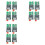 6 Pairs TTL Optical Transceiver Module 60KM Optical End Device Dedicated Optical Port ST Interface Module UART/SBUS 1