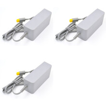 3X 100-240V AC Wall Power Adapter Charger for  U Console Power Supply Adapter Cable Game Charger EU PLUG