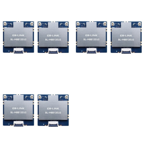LB-LINK 6pcs Mapping Module BL-M8812EU2 High-Power with FEM Wireless Mapping Module High-Power 5G WiFi Module 1