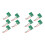10PCS LED Board for  5S Charging Protection Circuit Board Electric Tool Key Led Power Status 1