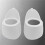 8Pcs 2.5 Inch Car Audio A-Pillar Tweeter Bracket Car Two-Way Frequency Inverted Mold Bracket Tweeter Base 6