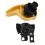 2 Kit de Levier de Sécurité de Capot + Support pour  S90 MK2 XC90 V90 31479075 31479077 2