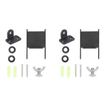 2X Speaker Wall Mount Bracket Metal Wall Fixed Stand Set for Virtually Invisible 300 Wireless Surround Speakers