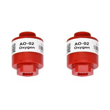 2X AO-02 Sauerstoffsensor AO-02 Sensor Fahrzeugabgaserkennung Kann AO2 PTB-18.10 für Fahrzeugabgasanalysegeräte Ersetzen