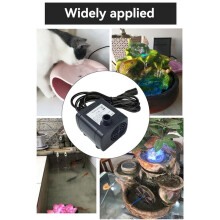 2X JT-180 12V Brushless Submersible Pump for Solar Fountains Fish Tanks Quiet Water Circulation Pump 350L/H