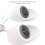 8Pcs 2.5 Inch Car Audio A-Pillar Tweeter Bracket Car Two-Way Frequency Inverted Mold Bracket Tweeter Base 4