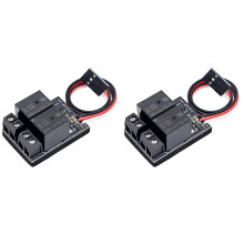 2X RC Model Remote Control PWM Dual Channel Relay /Off Control for Light Motor 4.8V to 10V